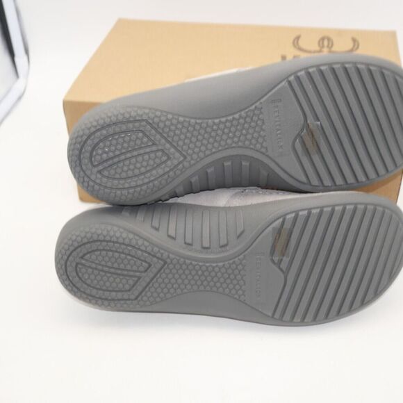 NEW Revitalign Men\'s 8 Fiesta Orthotic Slippers Grey Indoor/ Outdoor Suede main image 9